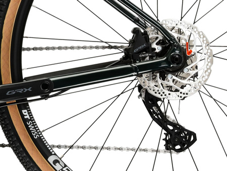 Rower gravel Kross Esker 6.0 ULT.RA 2025 zielony holo