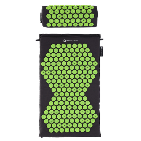 Zestaw mata do akupresury HMS PREMIUM AKM03 czarny