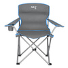 Krzesło turystyczne składane NILS CAMP NC3079 szary / niebieski