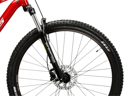 Rower górski Kross Hexagon 4.0 Gen2 2025 czerwony/srebrny