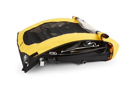 Przyczepka rowerowa Burley Bee Double Yellow 