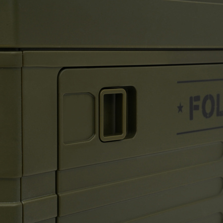 Składana skrzynia kempingowa z pokrywą NILS CAMP NCB4001 32 L