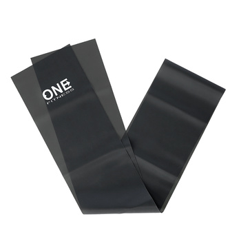 Guma do ćwiczeń ONE FITNESS GT10 1200 x 120 mm czarna