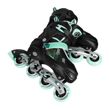 Rolki rekreacyjne NILS EXTREME NA13808 Cosmo zielony/czarny