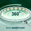 Hula hop magnetyczny z licznikiem i pasem HMS HHM14 green