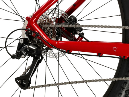 Rower górski Kross Hexagon 4.0 Gen2 2025 czerwony/srebrny