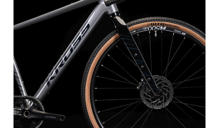 Rower gravel Kross Esker 5.0 2025 szary