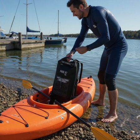 Plecak wodoodporny NILS CAMP NC17108 25 L czarny