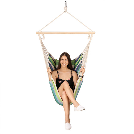 Krzesło brazylijskie NILS CAMP NC3107 zielone