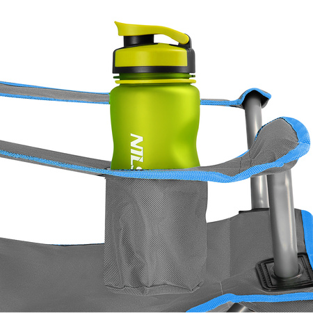 Krzesło turystyczne składane NILS CAMP NC3079 szary / niebieski