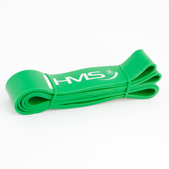 Guma do ćwiczeń HMS GU05 2080 x 45 mm zielona