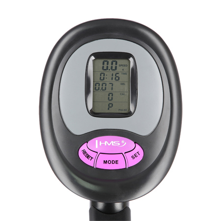 Rower stacjonarny magnetyczny HMS (9 kg) M9239V fioletowy