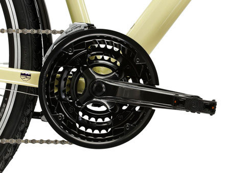 Rower trekkingowy Kross Trans 1.0 2025 beżowy