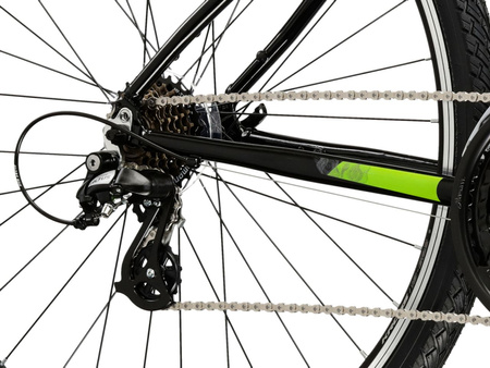 Rower crossowy Kross Evado 2.0 2025 czarny/zielony