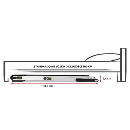Bieżnia elektryczna HMS LOOP12 gray