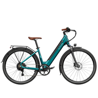 Rower elektryczny trekkingowy Fiido C11 PRO 500Wh turkusowy 
