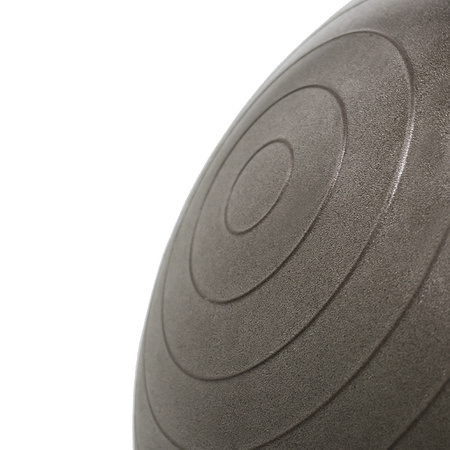 Piłka gimnastyczna anti - burst HMS YB02 65 cm brązowa grizzly