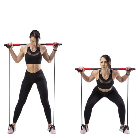 Drążek do pilatesu HMS DC30