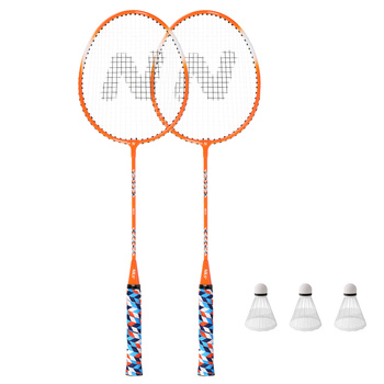Zestaw do badmintona NILS NRZ2051 pomarańczowy