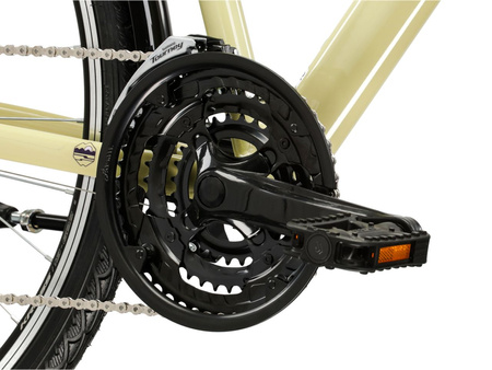 Rower trekkingowy Kross Trans 1.0 2025 beżowy