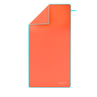 Ręcznik z mikrofibry szybkoschnący NILS NCR11 140x70 koralowy