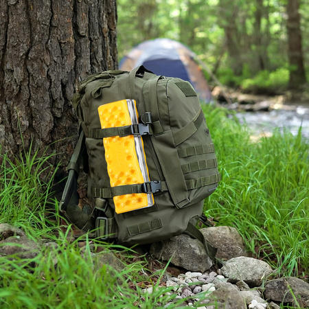 Karimata kempingowa do siedzenia NILS CAMP NC17105 40 cm żółta