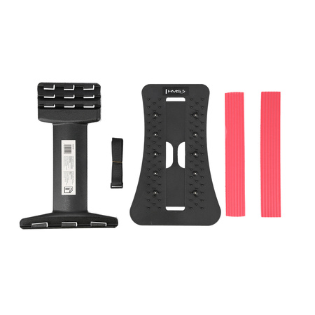 Przyrząd do rozciągania pleców z magnesami HMS PRP02 czerwony
