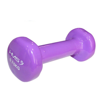 Ciężarek żeliwny pokryty winylem HMS 17023 0.75 kg fioletowy