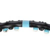 Hula hop masujący z magnesami HMS HHP006 98cm czarny / niebieski