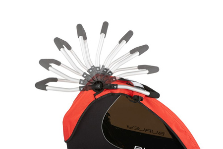 Przyczepka rowerowa Burley Honey Bee Red