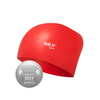 Czepek do pływania do długich włosów NQC NILS AQUA czerwony