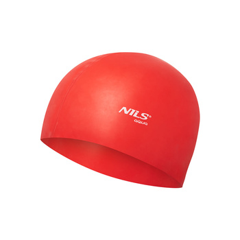Czepek do pływania NQC NILS AQUA RD01 czerwony