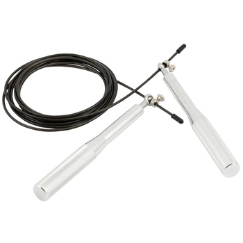 Skakanka szybka HMS SK52 czarna / srebrna