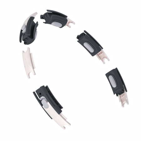 Hula hop magnetyczny z licznikiem i pasem HMS HHM15 czarny