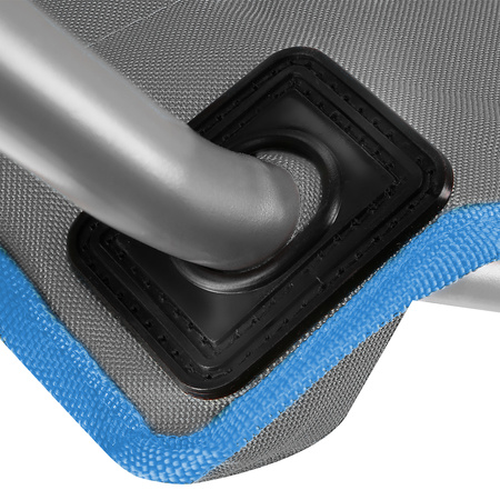 Krzesło turystyczne składane NILS CAMP NC3079 szary / niebieski