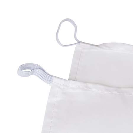 Flaga narzuta RU151 biało - czerwona