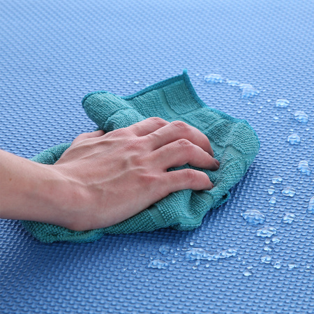 Mata puzzle ONE FITNESS MP10 MULTIPACK 10 mm zielono - niebiesko - czerwona