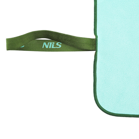 Ręcznik z mikrofibry NILS NCR13 200 x 90 cm zielony