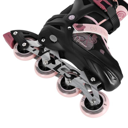 Rolki rekreacyjne NILS EXTREME NA13808 Cosmo różowy /czarny