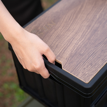 Składana skrzynia kempingowa z funkcją stołu 2w1 NILS CAMP NCB4005 20L