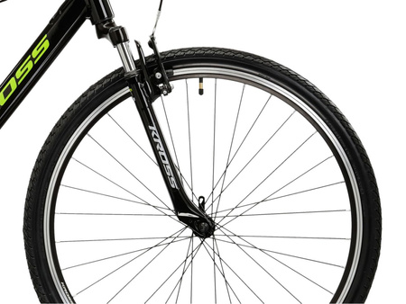 Rower crossowy Kross Evado 2.0 2025 czarny/zielony