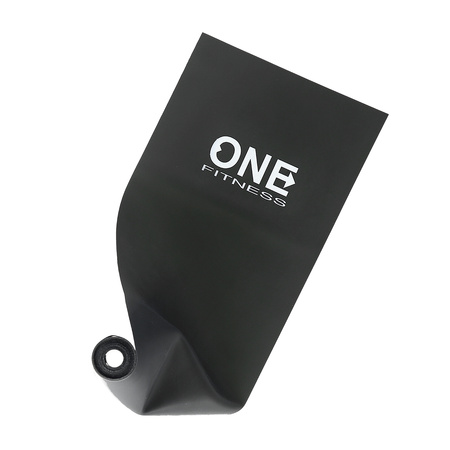 Guma do ćwiczeń ONE FITNESS GT10 1200 x 120 mm czarna