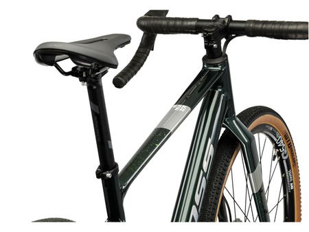 Rower gravel Kross Esker 6.0 ULT.RA 2025 zielony holo