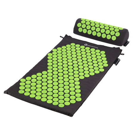 Zestaw mata do akupresury HMS PREMIUM AKM03 czarny