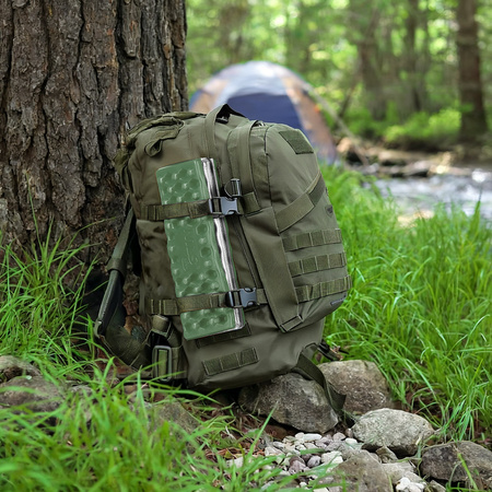 Karimata kempingowa do siedzenia NILS CAMP NC17105 40 cm zielona