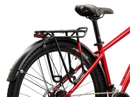 Rower górski Kross Hexagon 2.0 EQ 2025 czerwony/bordowy