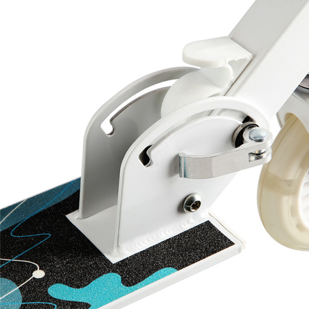 Hulajnoga miejska NILS EXTREME HD505 LED biały / miętowy