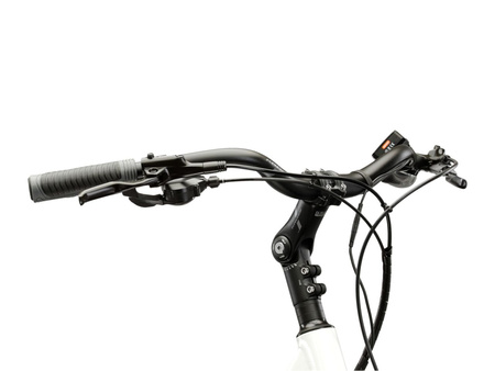 Rower elektryczny trekkingowy Kross Trans Hybrid 1.0 522 Wh 2025 perła