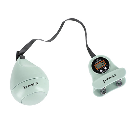 Hula hop magnetyczny z licznikiem i pasem HMS HHM13 green