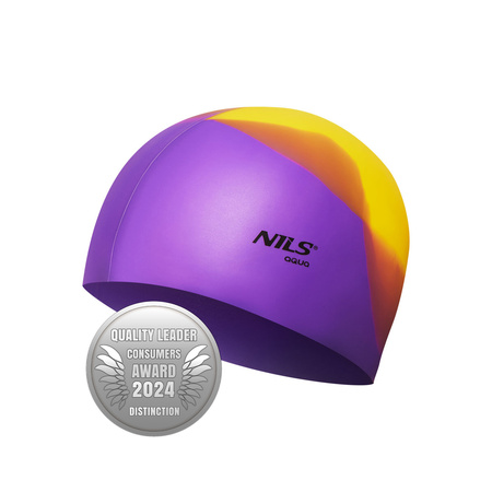 Czepek do pływania NQC NILS AQUA M11 Multikolor